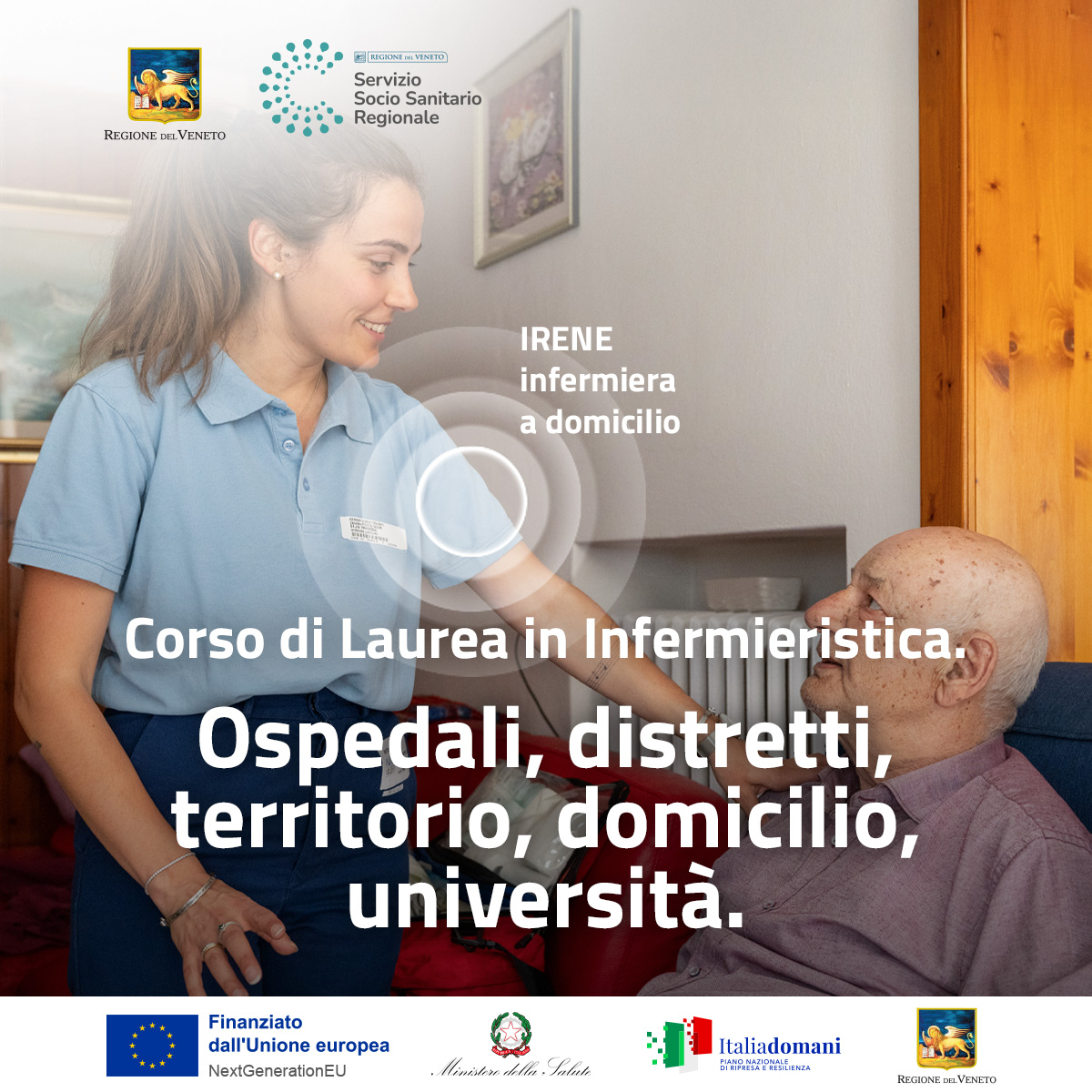 Ospedali, distretti, territorio, domicilio, università